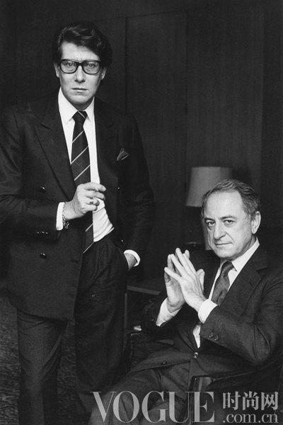 Yves saint Laurent、Pierre Berge