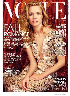 Natalia Vodianova登《Vouge》雜志封面